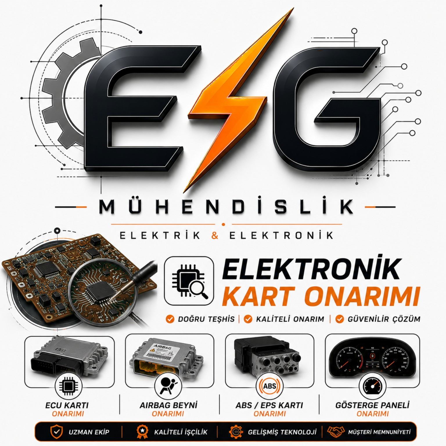 Aksaray elektronik kart ve PCB onarımı